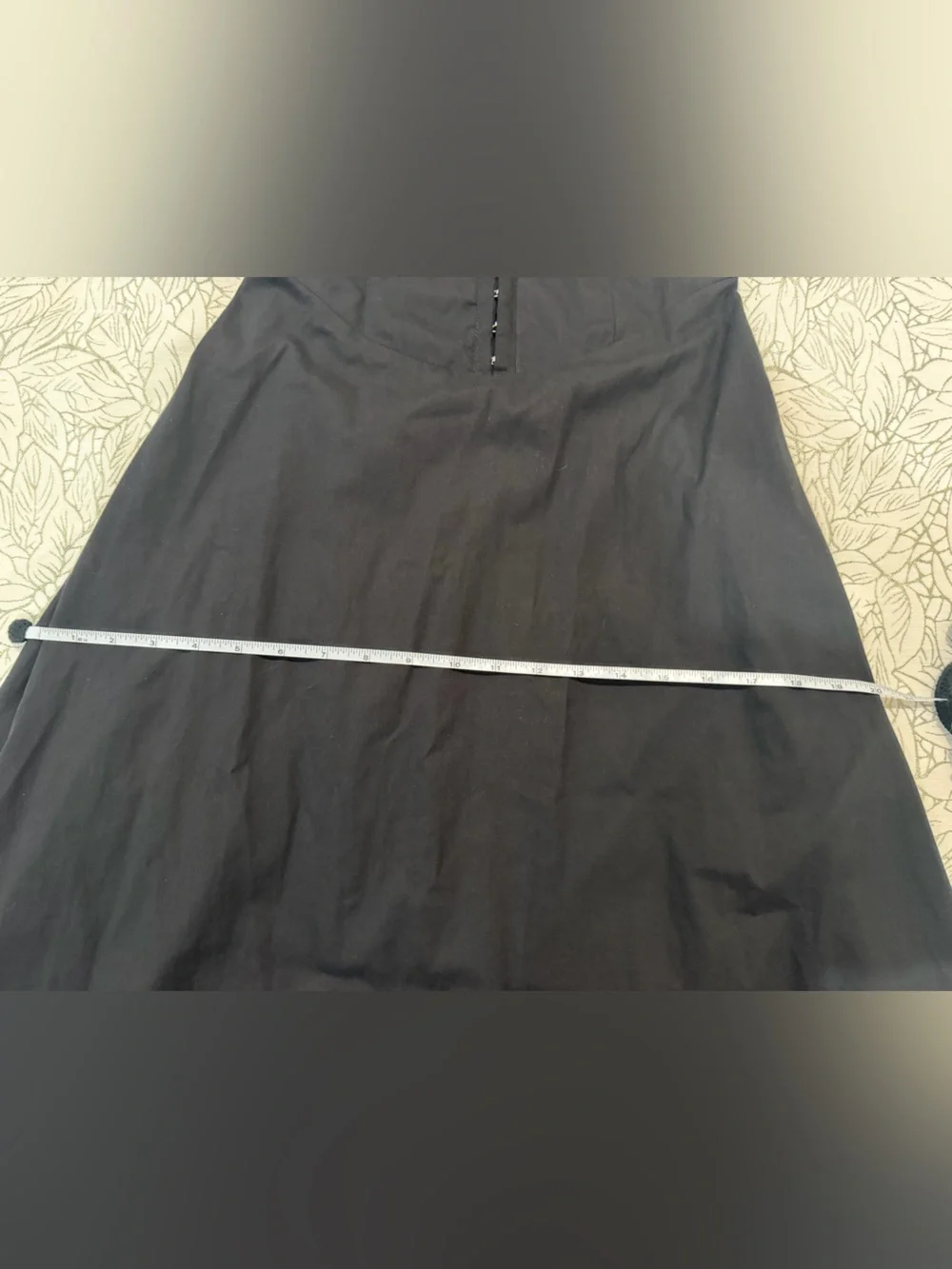 Sincerely Jules Black Midi Dress with Front Buttons - Picture 5 of 9